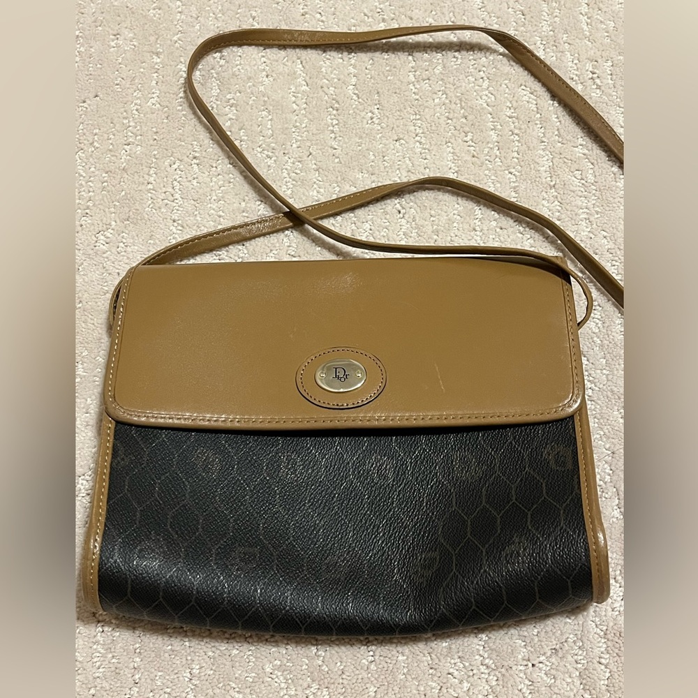 Vintage Dior flap crossbody